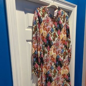 Anthropologie floral dress